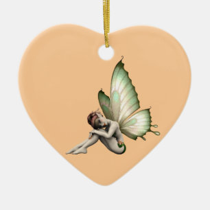 Shy Fairy Ornament