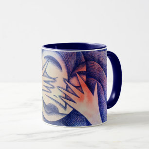 Shy girl mug