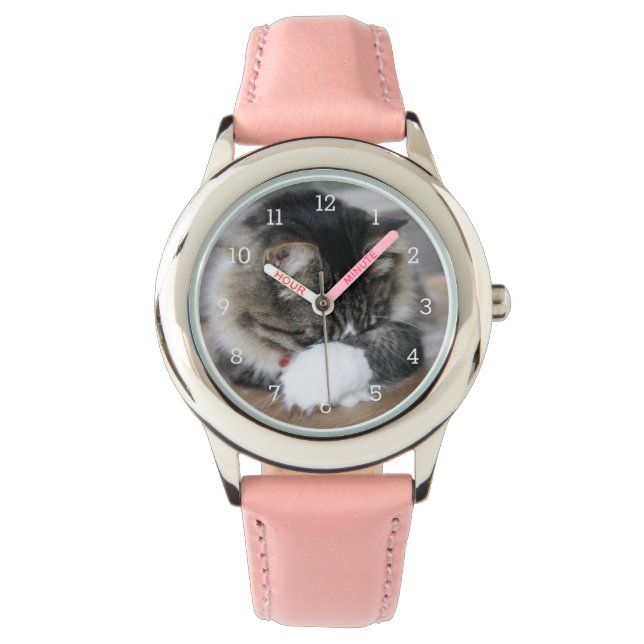 Shy Kitten Zorro Numbered Watch (Front)