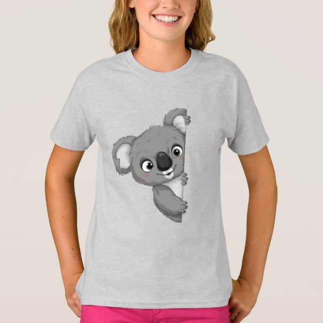 shy koala T-Shirt (Front)