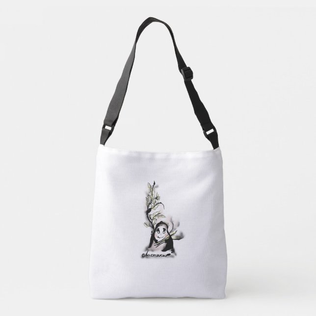 Shy Mr. Leaf Crossbody Bag (Back)