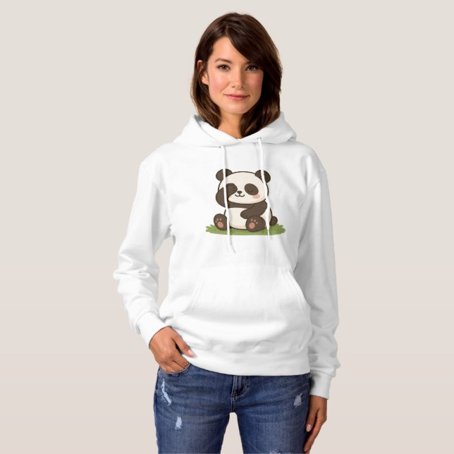 Shy Panda Moment Hoodie (Front Full)