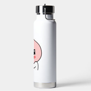 Shy peach water bottle