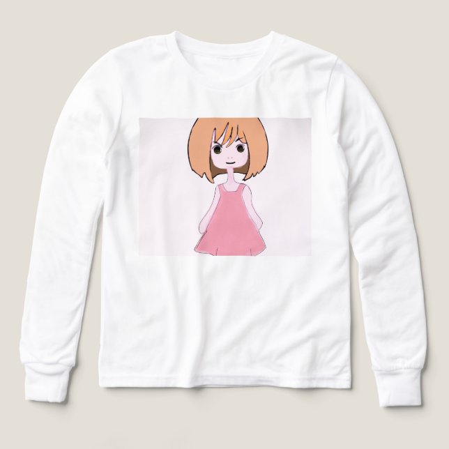 Shy Smile in Pink (Design Front)