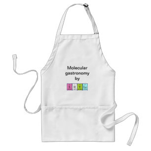 Shyla periodic table name apron