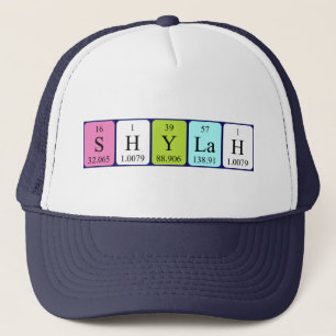 Shylah periodic table name hat