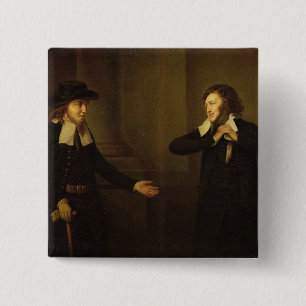 Shylock and Tubal from Act III, Scene ii of 'The M 15 Cm Square Badge