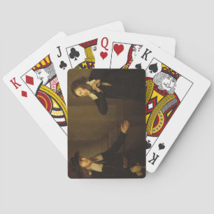 Shylock and Tubal from Act III, Scene ii of 'The M Playing Cards