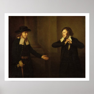 Shylock and Tubal from Act III, Scene ii of 'The M Poster