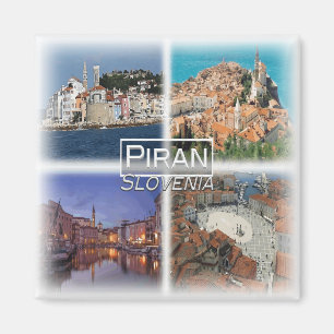 SI0019 Europe, Slovenia, Piran, Fridge Magnet