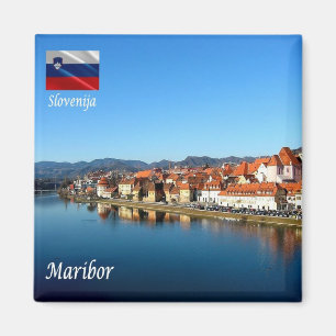 SI - Slovenia - Drava in Maribor Magnet