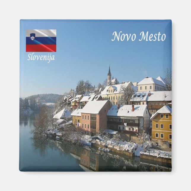 SI - Slovenia - Novo Mesto Magnet (Front)