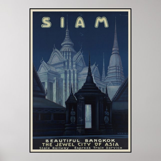Siam Beautiful Bangkok Poster (Front)