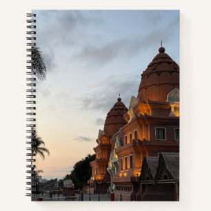 Siam Park Golden Sunset Architecture – Tenerife Notebook