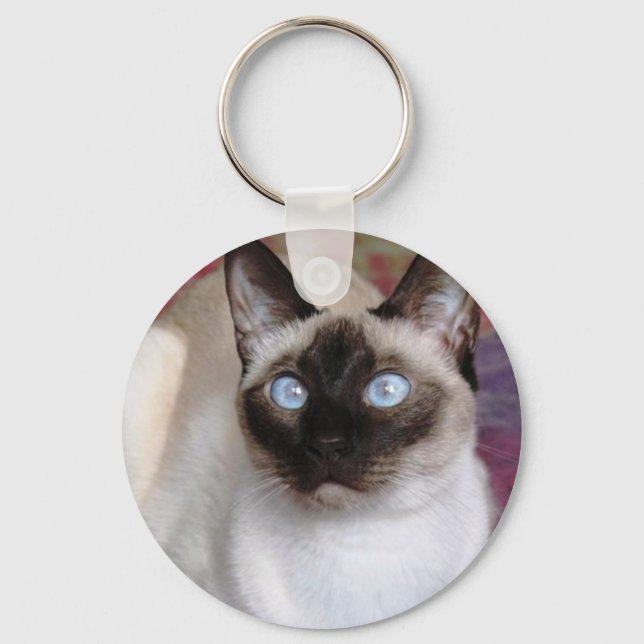 SIAMESE BEAUTY KEY RING (Front)