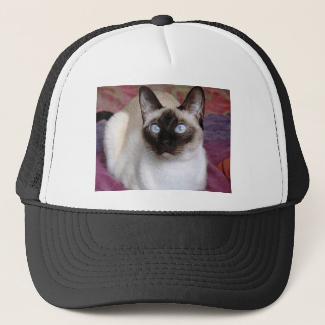 SIAMESE BEAUTY TRUCKER HAT (Front)