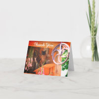 Siamese Cat 2 Customisable Thank You Card