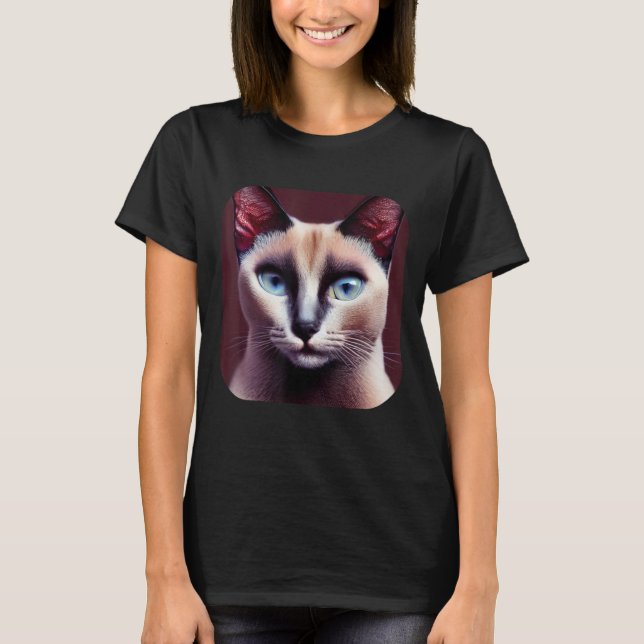 Siamese cat 2 T-Shirt (Front)