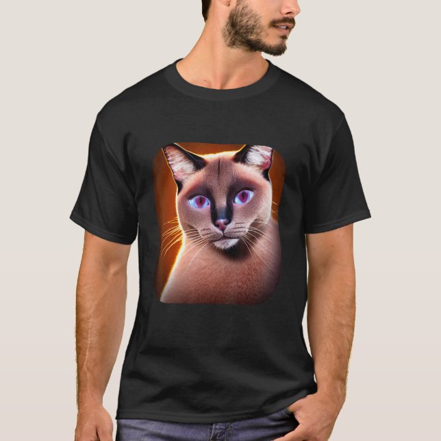 Siamese cat 5 T-Shirt (Front)