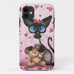 Siamese Cat by BiHrLe iPhone Case