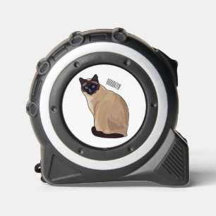 Siamese cat cartoon illustration 1