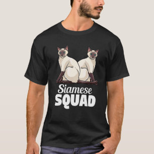 Siamese Cat Gift For Women Men Kids - Love My Siam T-Shirt