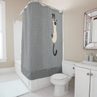 Siamese Cat Hanging On | Funny Cat