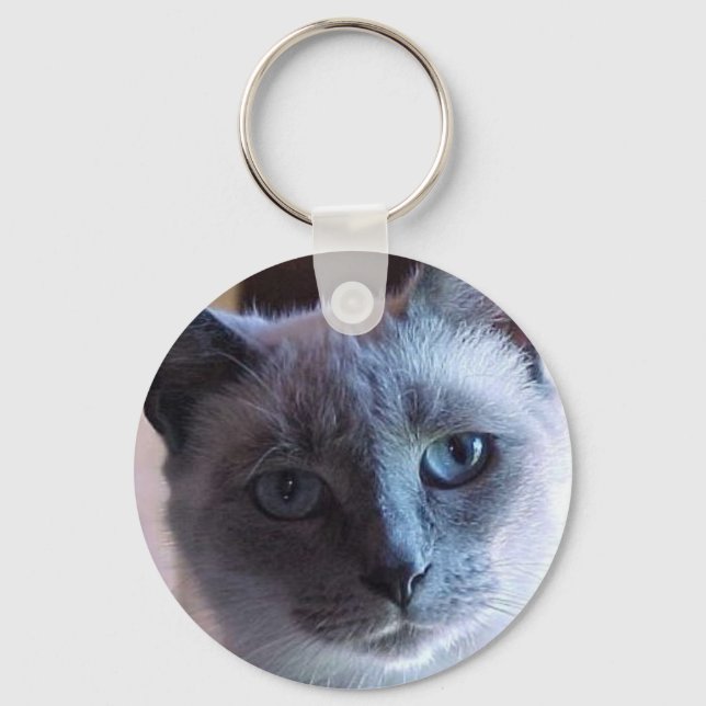 Siamese Cat keychain (Front)