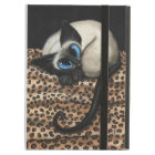Siamese Cat Leopard Print iPad case