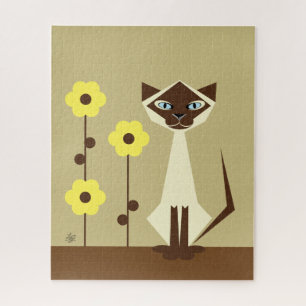 Siamese Cat Lover Jigsaw Puzzle