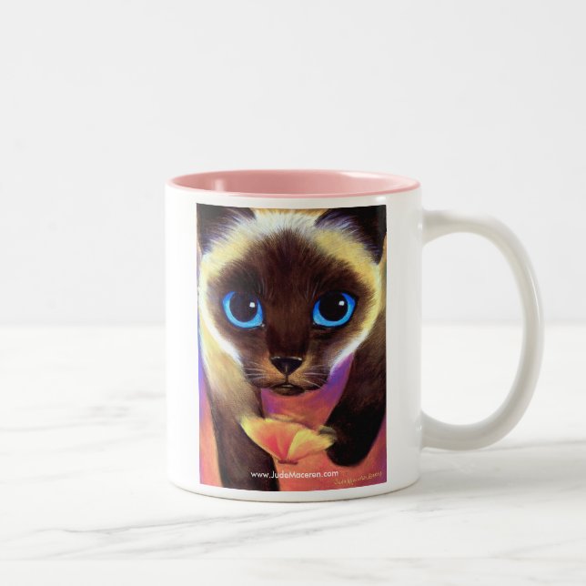 Siamese Cat Mug - 104 Follow Me (Right)