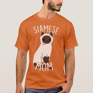 Siamese Cat Mum T-Shirt