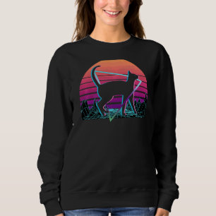 Siamese Cat Retro Sweatshirt