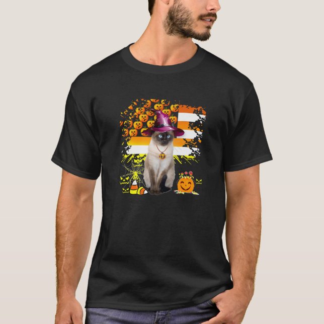 Siamese Cat T-Shirt (Front)