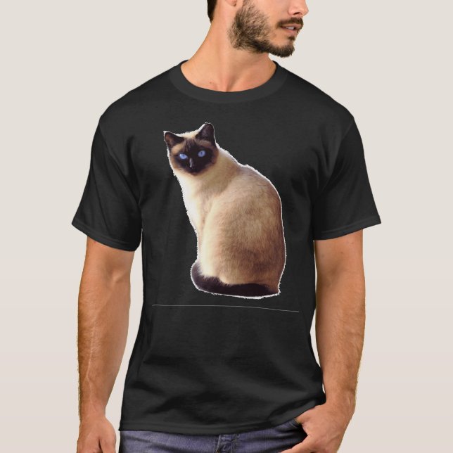 Siamese Cat T-Shirt (Front)