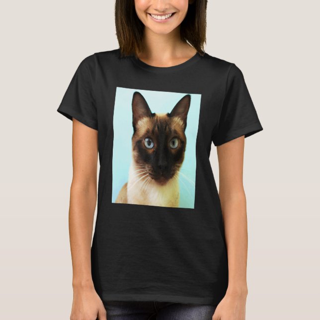 Siamese cat T-Shirt (Front)