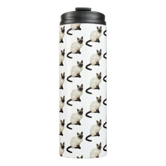 Siamese Cat Thermal Tumbler