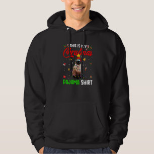 Siamese Cat This Is My Christmas Pajama Xmas Hoodie