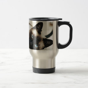 Siamese Cat Travel Mug