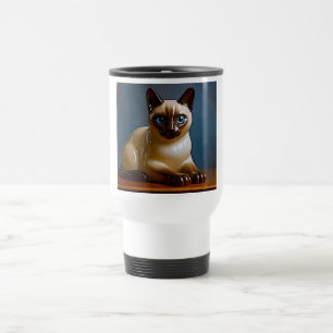 Siamese Cat Travel Mug