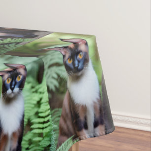 Siamese Cat Twins, Tablecloth
