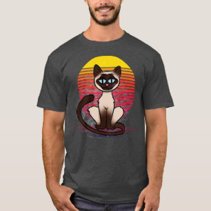 Siamese Cat Vapour T-Shirt