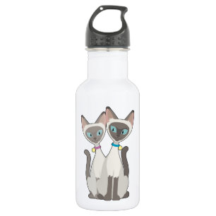 Siamese Cats 532 Ml Water Bottle