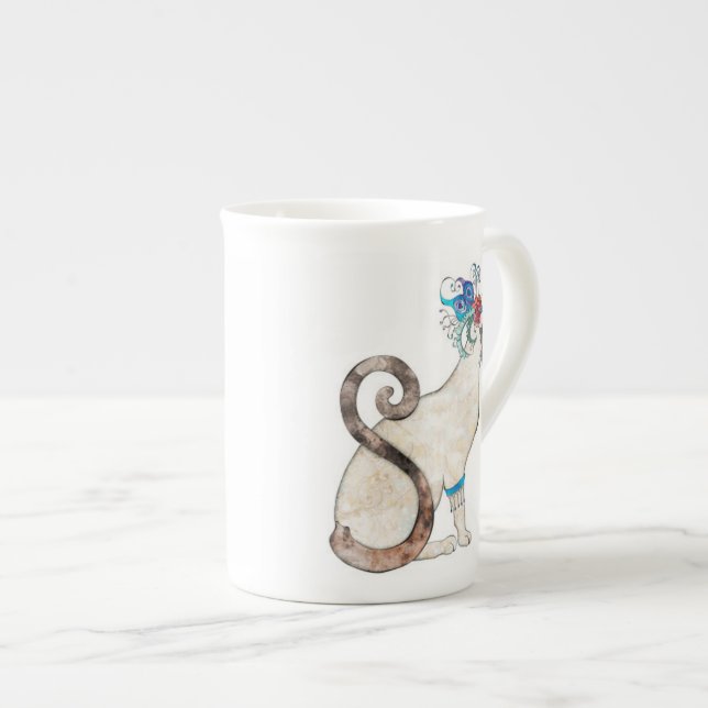 Siamese China Cup (Front Right)