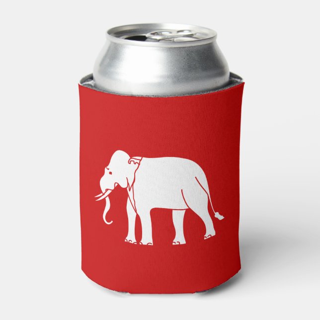 Siamese Elephant Can Cooler (Can Front)