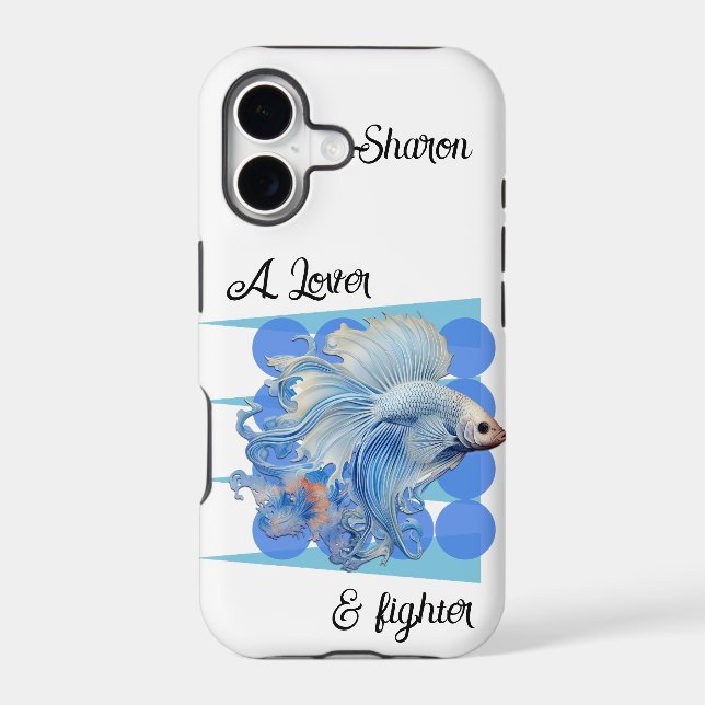 "Siamese Fighting Fish"  (Back)