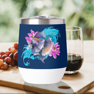 Siamese Fighting Fish Floral