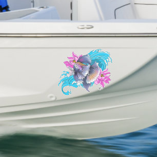 Siamese Fighting Fish Floral