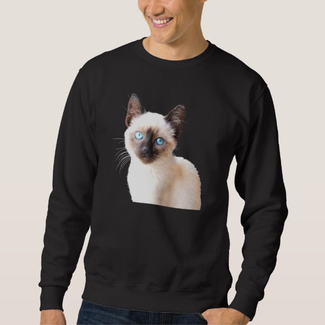 Siamese Kitty Tee Cats For Cat Mum Asian Cat (Front)