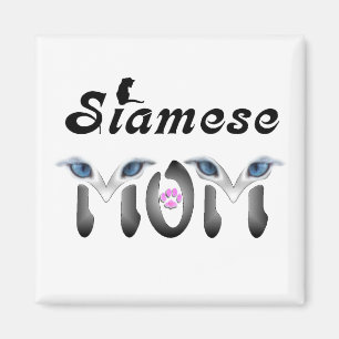 Siamese Mum Gifts Magnet